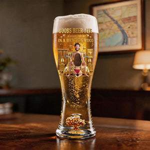 Personalized "Naughty Couples" Beer Glass – Gift For Couples