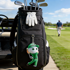 Golf Man Personalized Golf Keychain For Golf Lovers