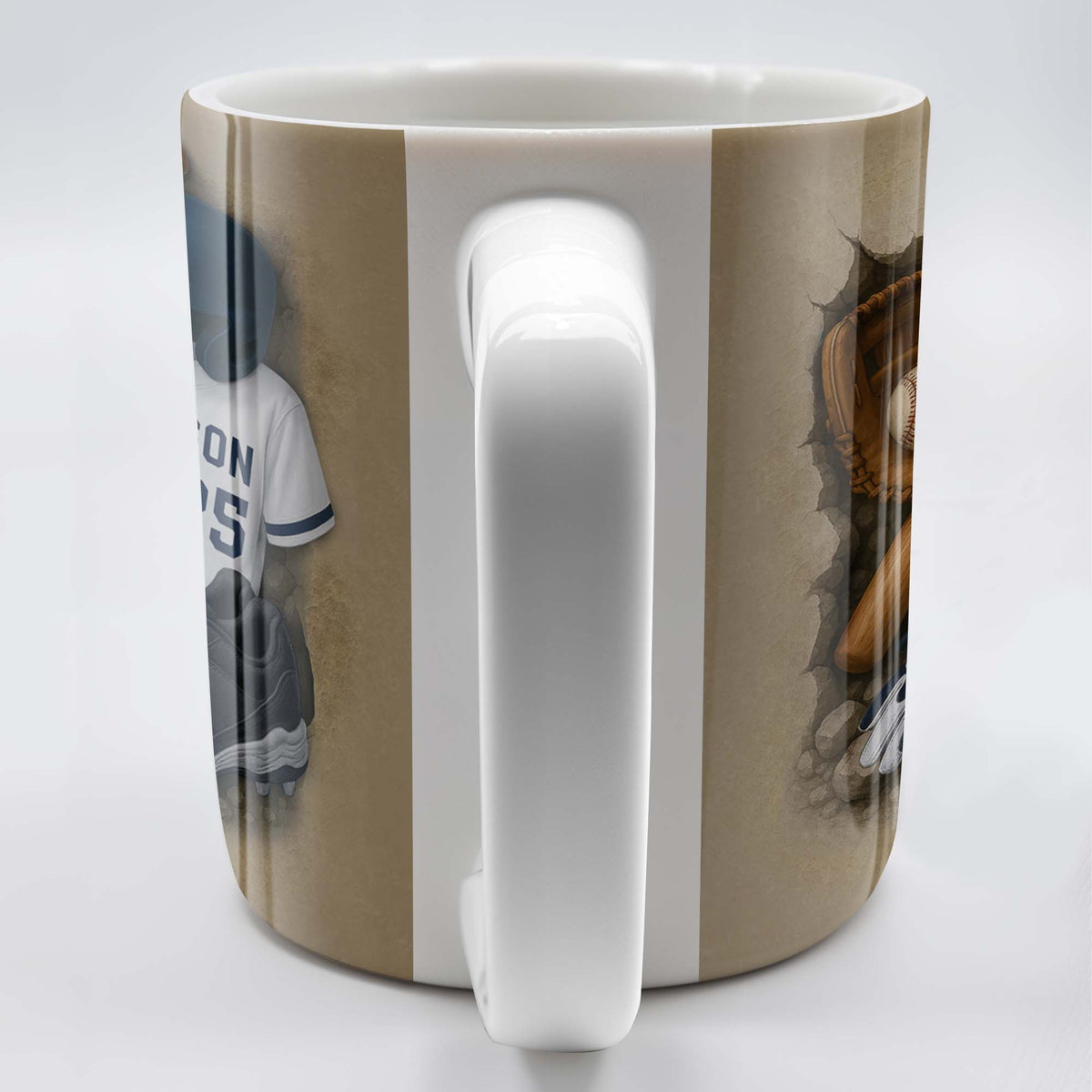 Celebrate Your Favorite Baseball Moments, Baseball and Sports Gear, Personalized Custom Coffee Mug