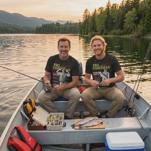 Custom Photo T-shirt, Personalized Birthday Fishing Gifts For Fisherman - Living The Reel Dream