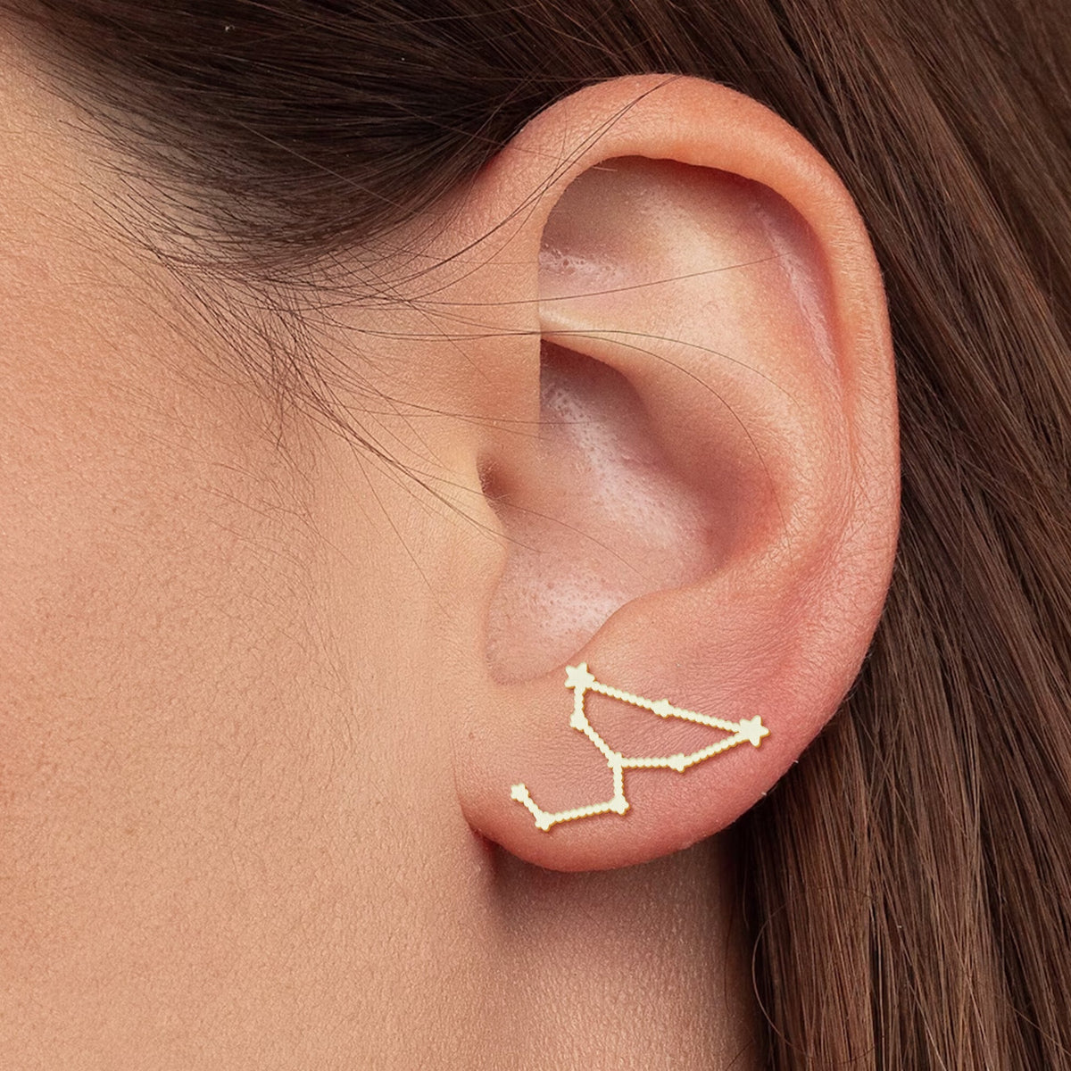 Good Friends Are Like Stars Zodiac Bestie - Personalized Stud Earrings