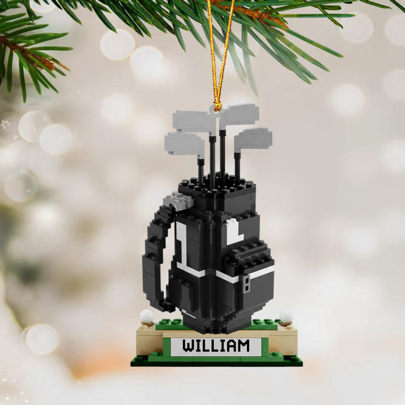 Love Golf - Personalized Golf Acrylic Ornament