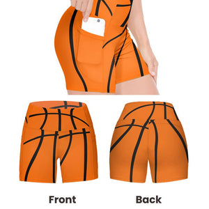 Personalized Women's Workout Shorts  Baseball Softball Football Basketball Lover