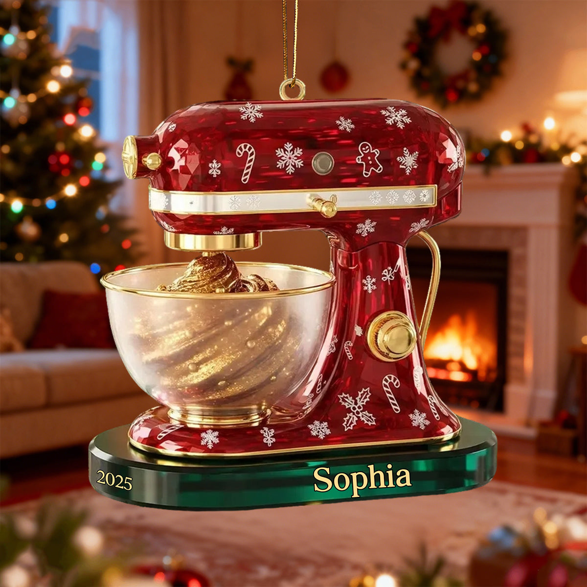 Baking Mixer - Personalized Baking Ornament Gifts For Baking Lovers