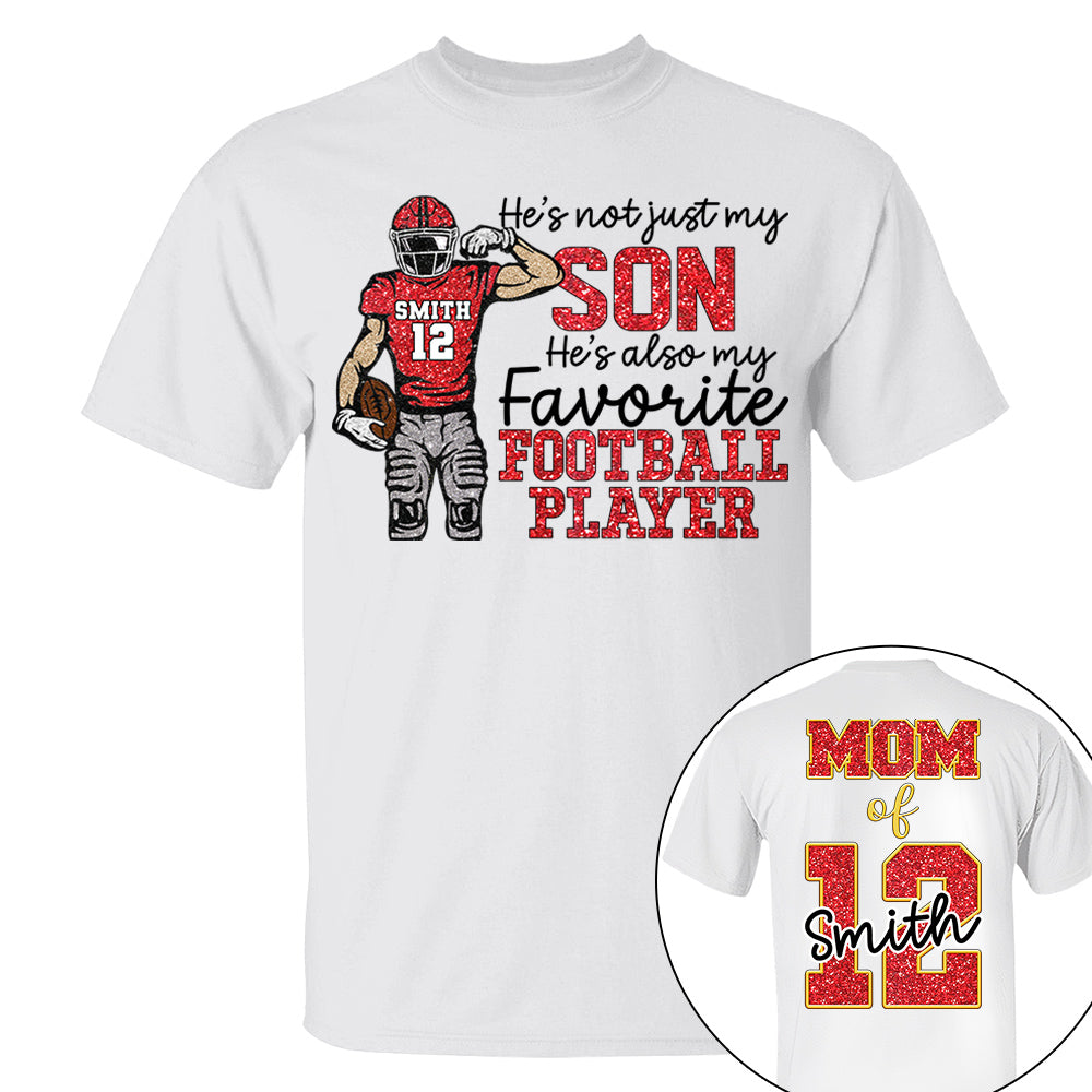 Personalized Custom Football For Football Family Game Day T-Shirt