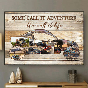 Personalized Off-Road Vehicle Photo Collage Poster