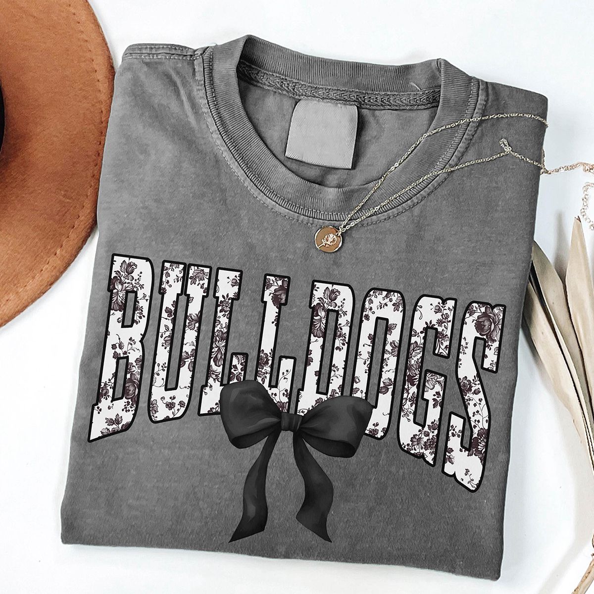 Favorite School Team Mascot - Personalized Football T Shirt Football Game Day