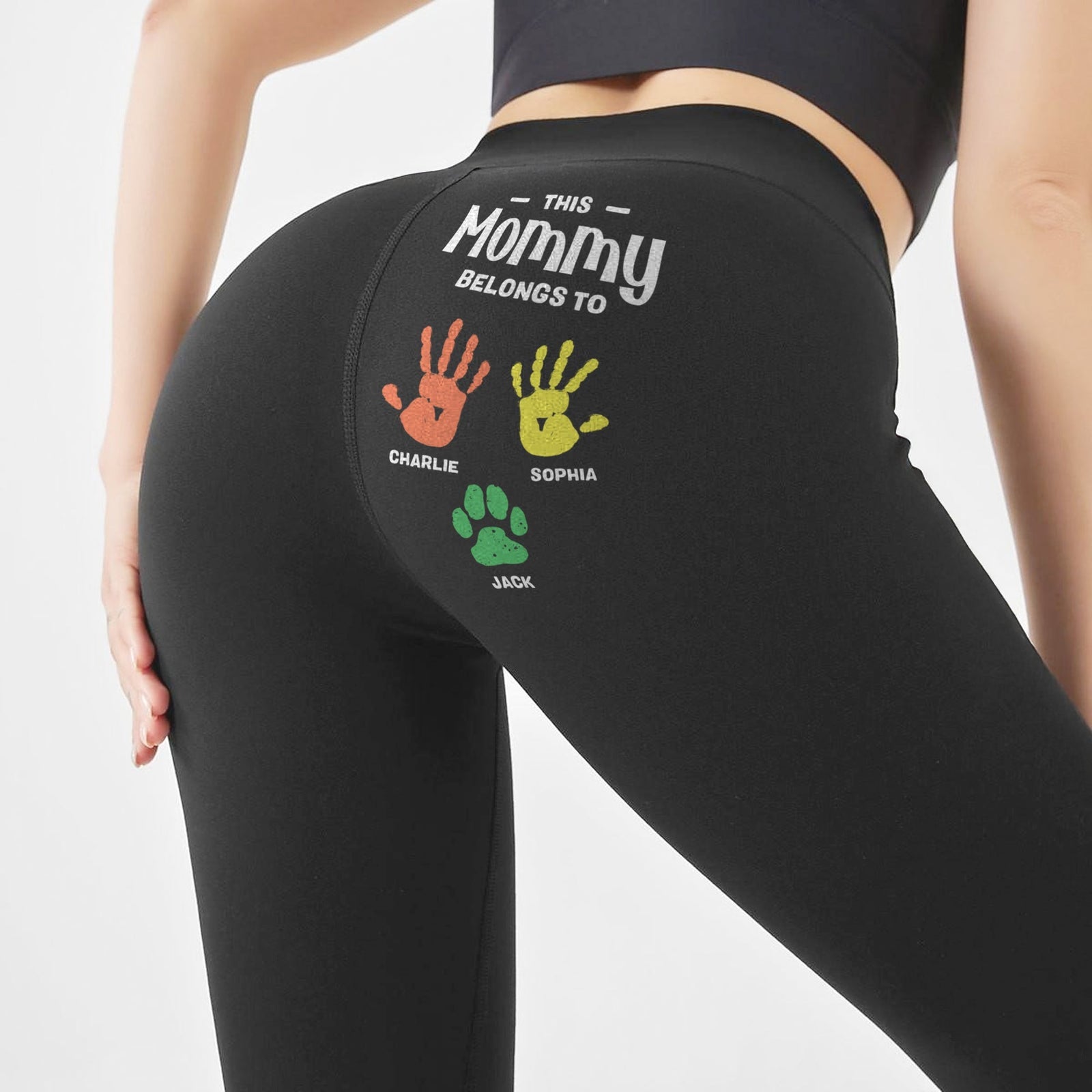 This Mommy Belongs To - Personalized Leggings