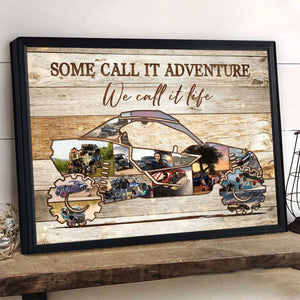 Personalized Off-Road Vehicle Photo Collage Poster
