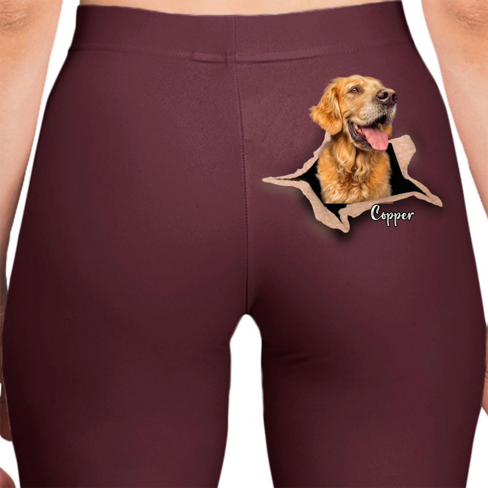 Gift For Pet lover Crack Custom Photo Personalized Leggings