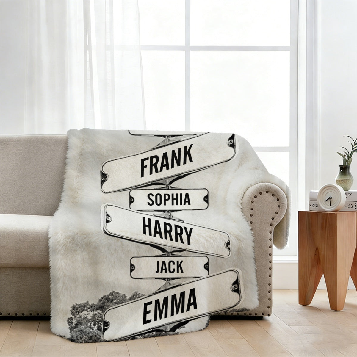 Where Love Never Ends - Family Personalized Custom Vertical Blanket- Gift For Family Members