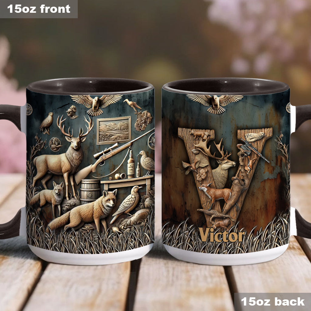Best Hunter - Personalized Hunting Accent Mugs