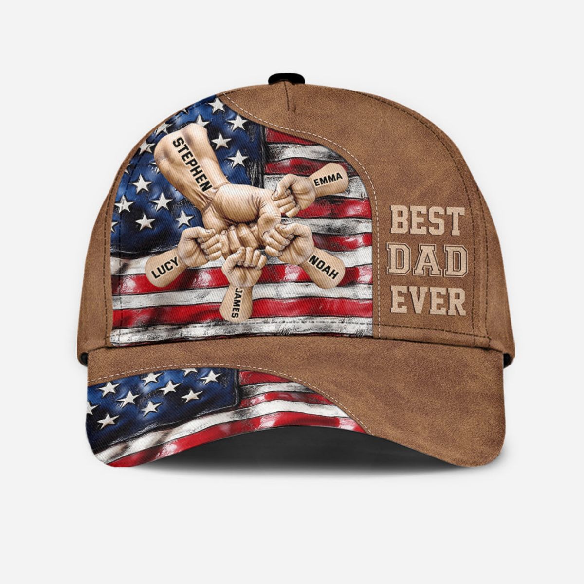 Best Dad Ever - Personalized Father Classic Cap