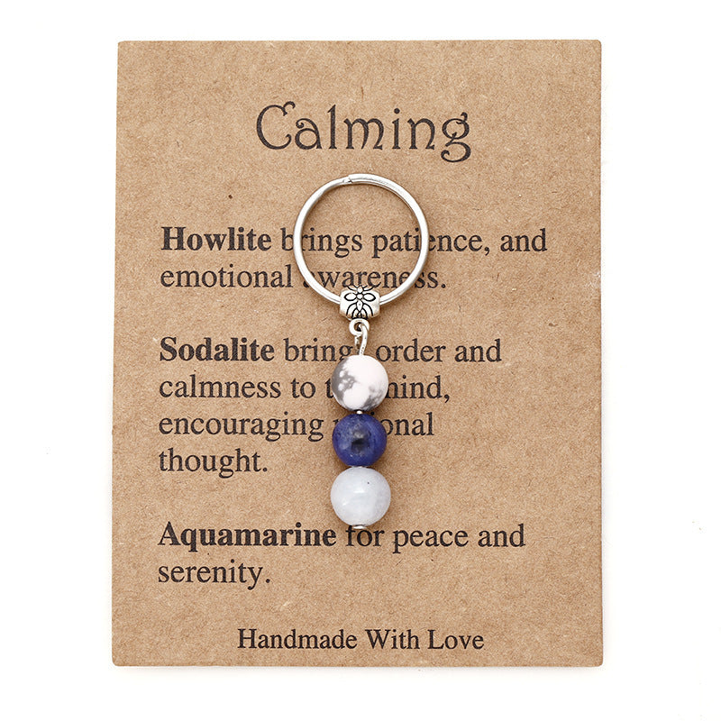 Crystal keychain,Healing crystals,Sad, A new beginning,Love yourself, Good luck with that,Success,Crystal gift