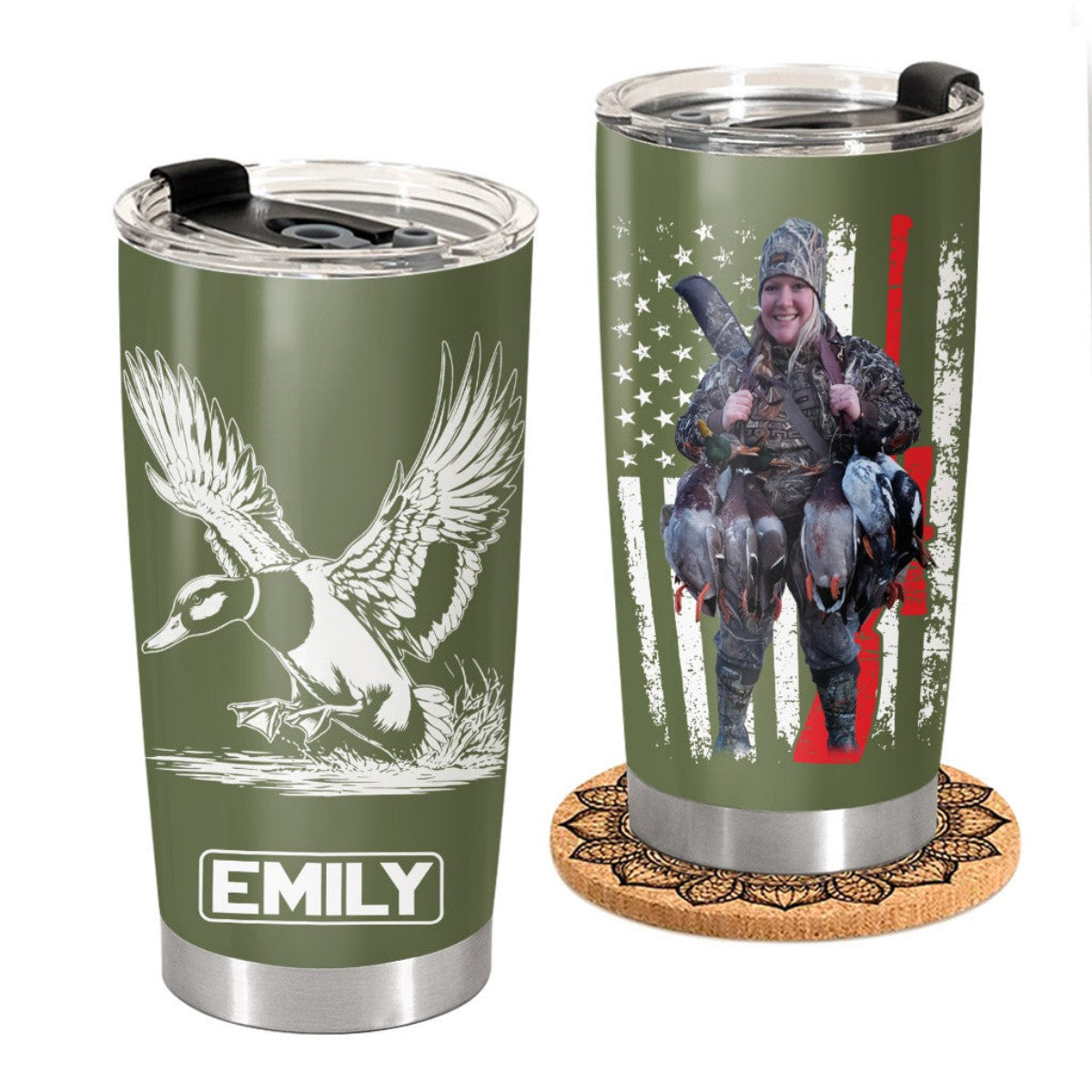 Personalized Hunting Tumbler Gifts for Hunter