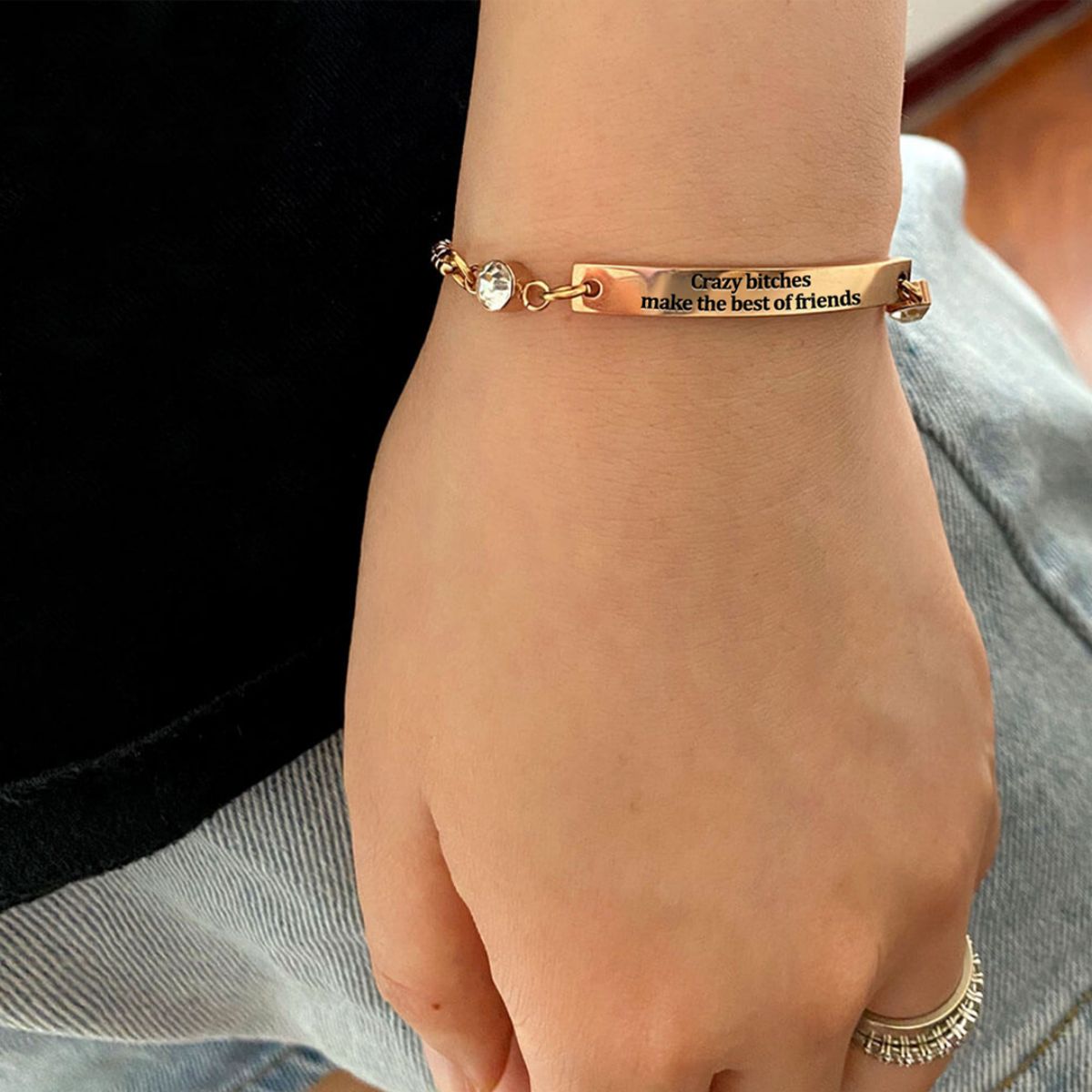 Personalized Birthstones Bracelet For Bestie, Best Friend