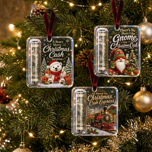 Christmas Cash Holder Ornament Gift for Family