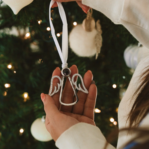 Personalized Photo Projection Snowflake Christmas Gifts Ornament