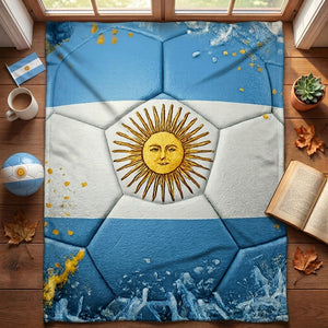 Personalized 2026 Soccer Country Blanket | Perfect Gift for Diehard Soccer Fans