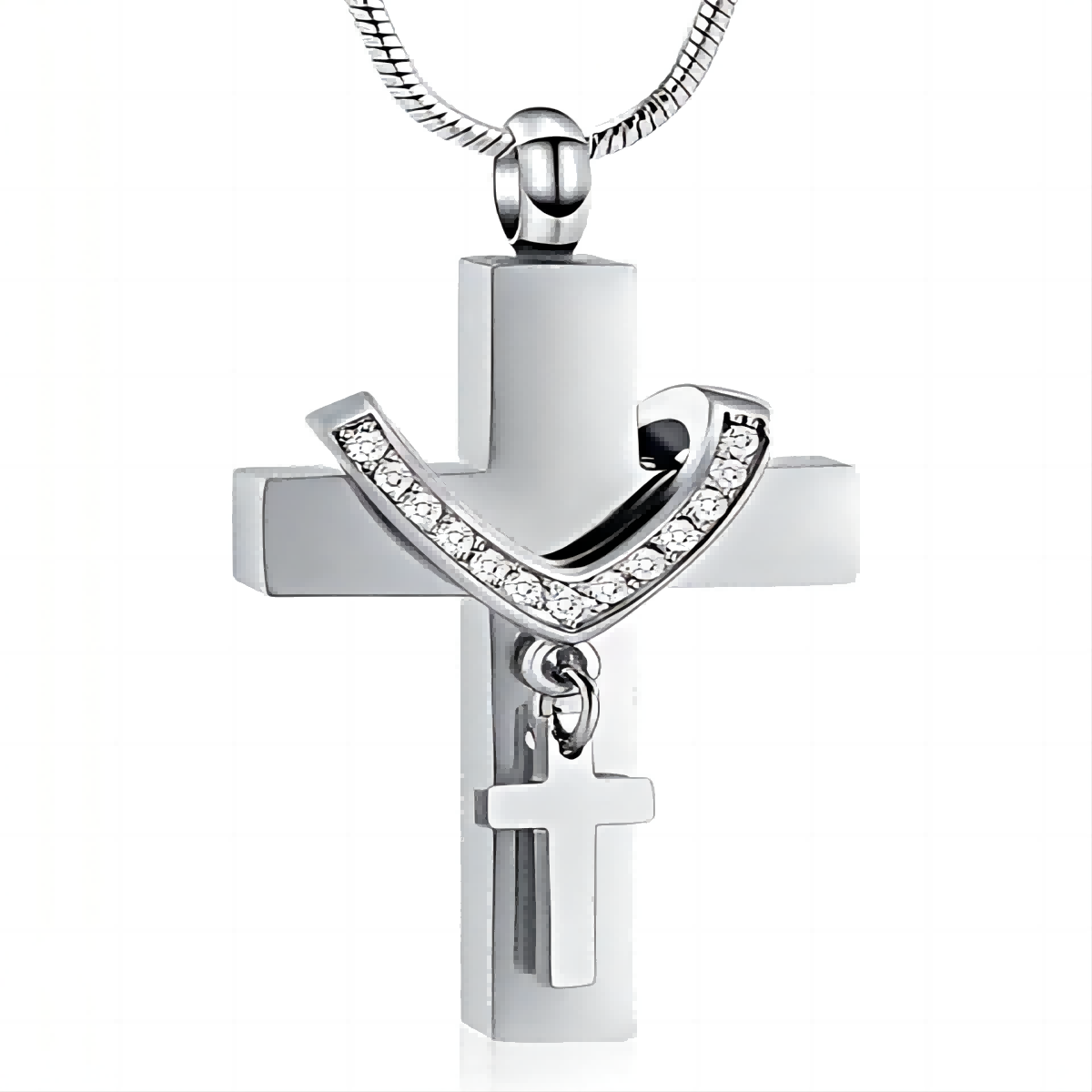 Eternal Embrace Memorial Necklace Urn Necklace