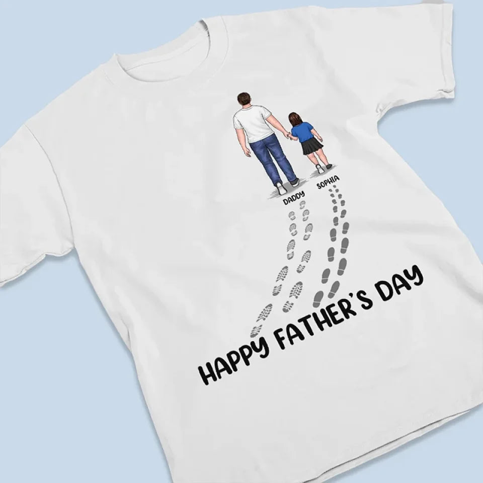 Best Dad Ever - Family Personalized Custom Unisex T-shirt - Father's Day, Birthday Gift For Dad