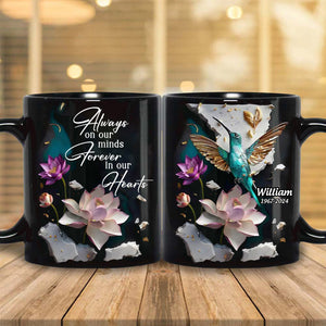 Personalized Memorial Gift Humming Bird Mug