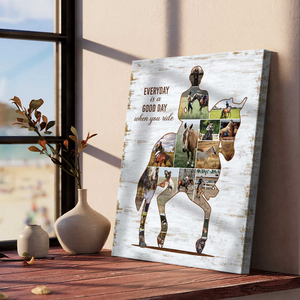 Personalized Photo Collage Gift For Horse Riders