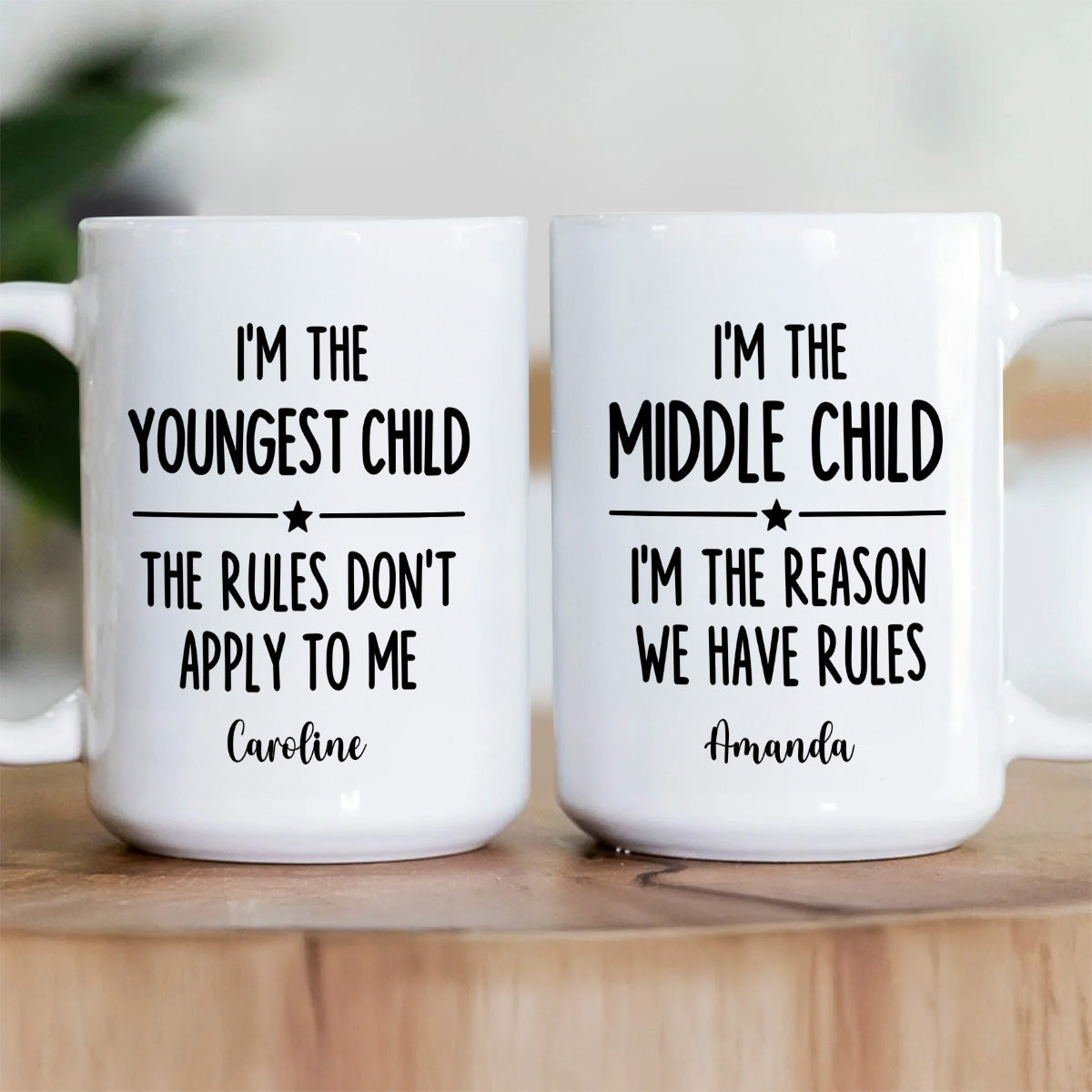 Who Makes The Rules - Personalized Ceramic Coffee Mug