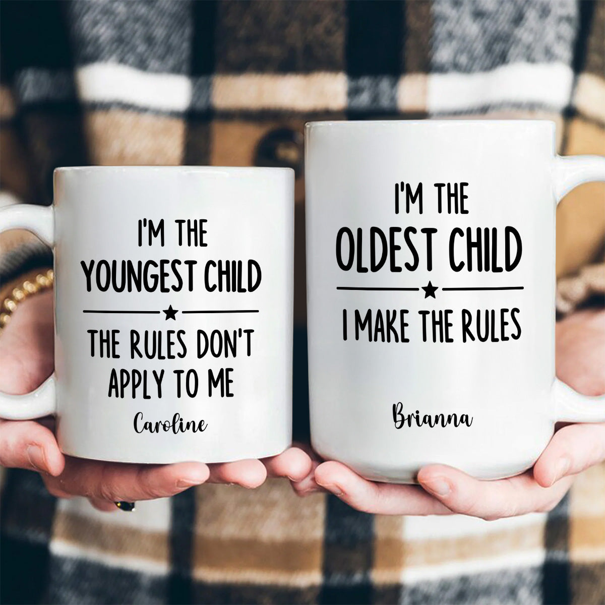 Who Makes The Rules - Personalized Ceramic Coffee Mug