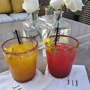 Personalized Colorful Drink Stirrers Party Decorations