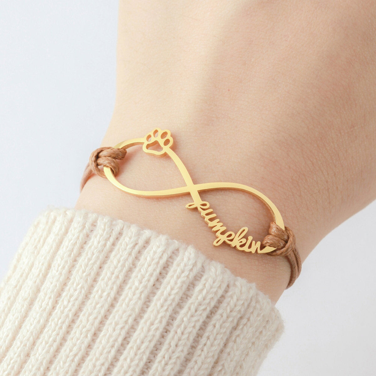 Personalized Pet Memorial Bracelet Pet Loss Gift