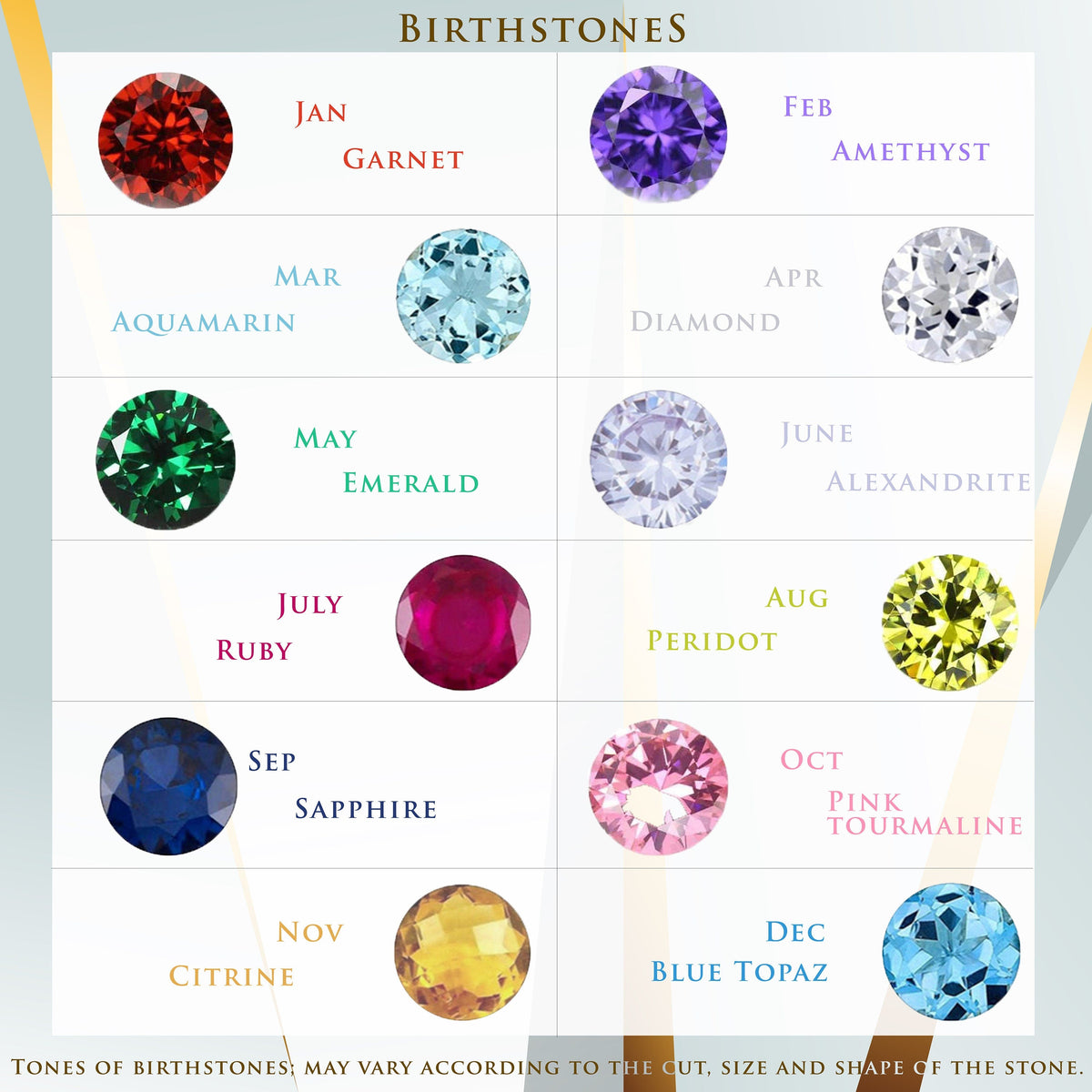 Infinity Ring - Personalized Birthstone Ring, Gift For Mother