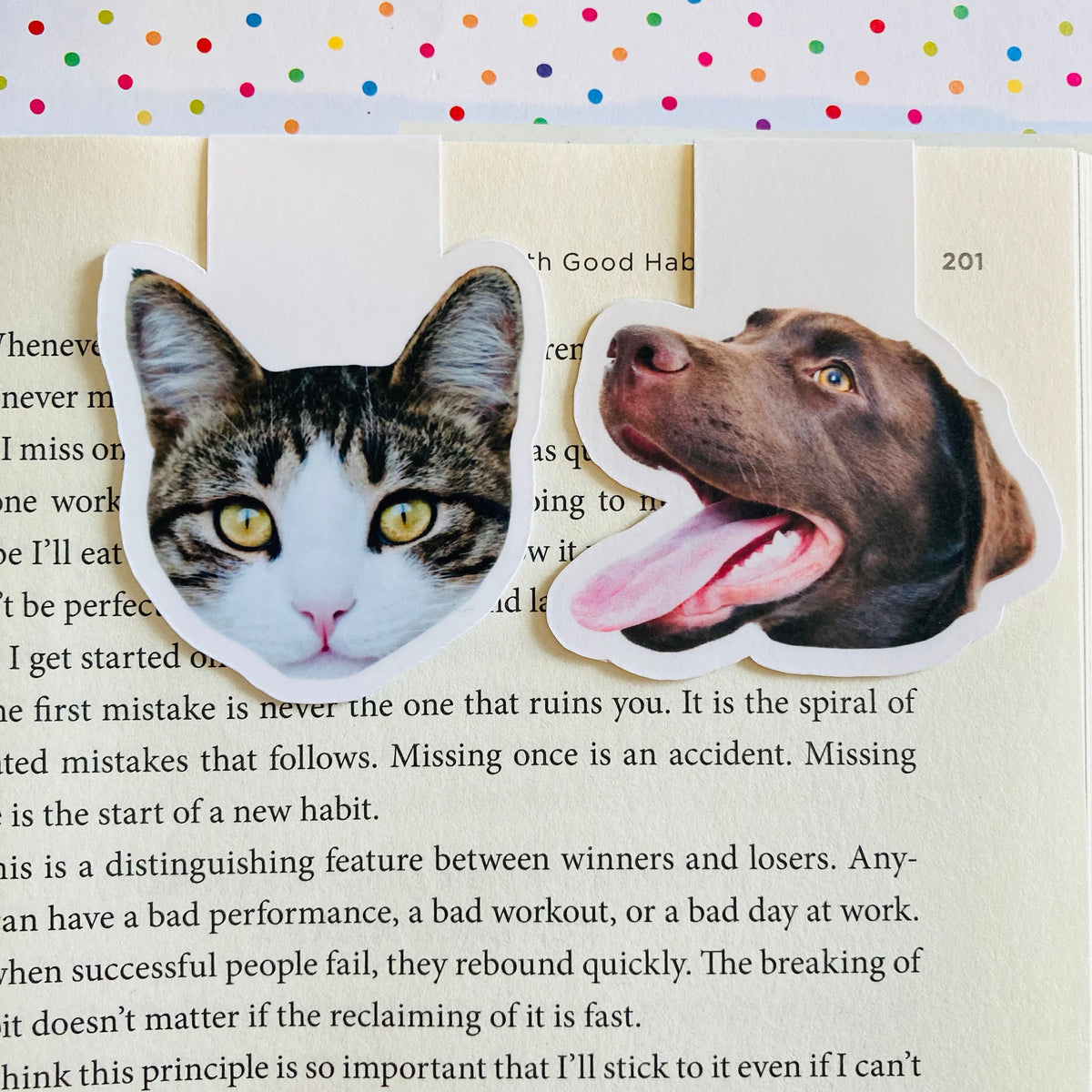 Personalized Photo Magnetic Bookmark