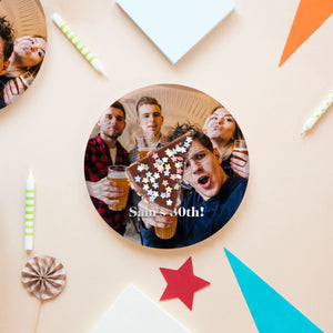 Personalized Photo Disposable Party Plates-Party Decoration
