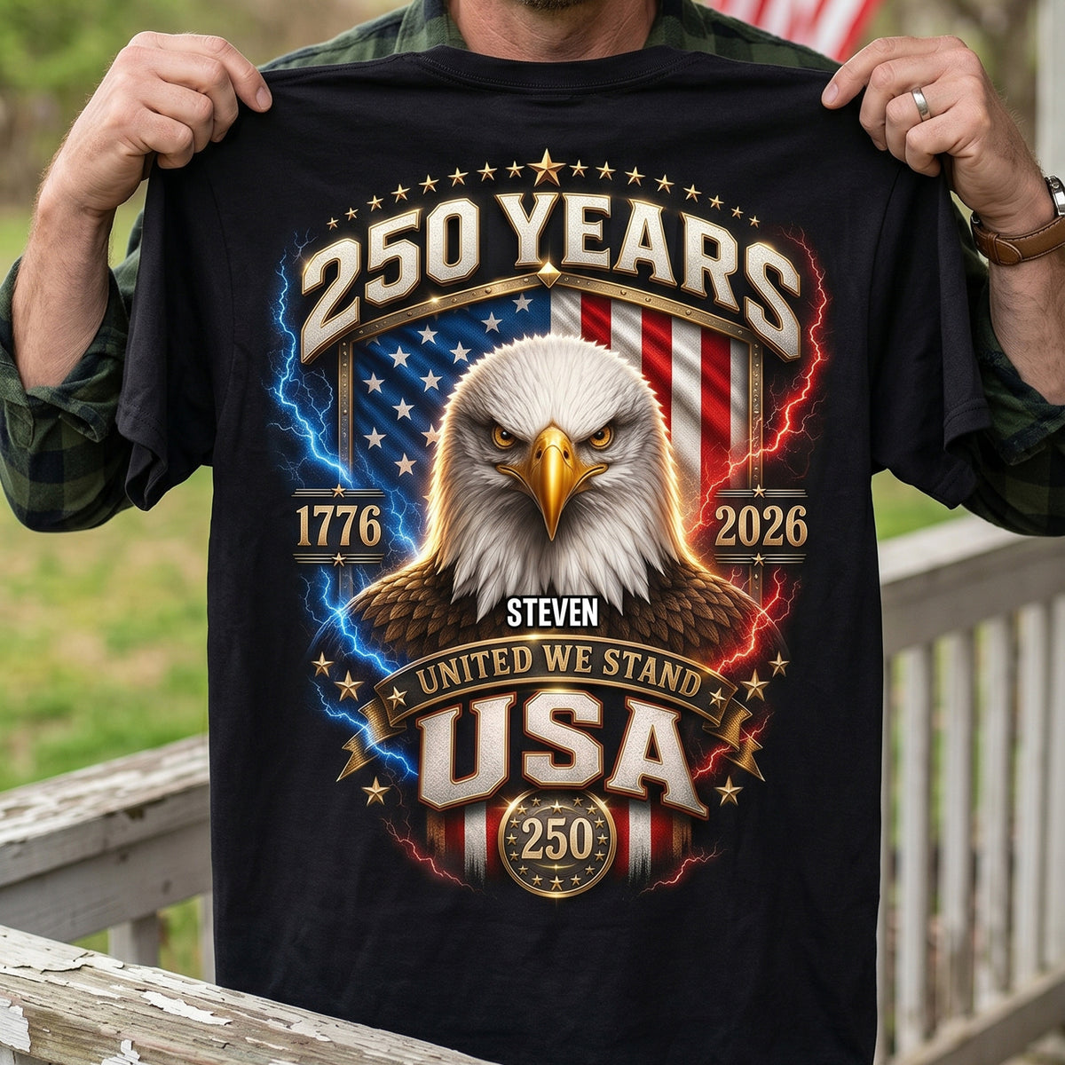 America 250th Anniversary Shirt - Personalized Gifts For Patriots