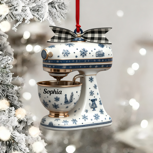 Christmas Baking, Home Decor, Christmas Ornament, Personalized Ornament