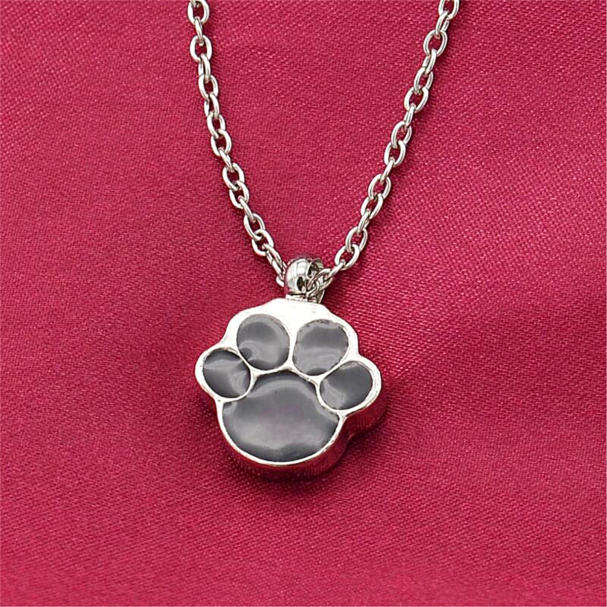 Dog Claw Memorial Necklace Urn Necklace
