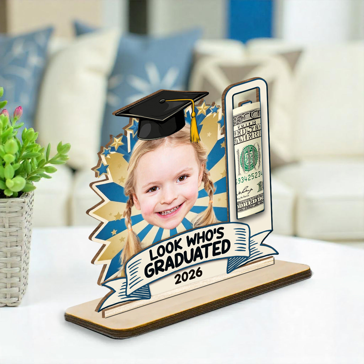 Graduation Gift Custom Vintage Childhood - Personalized Wood Plaque