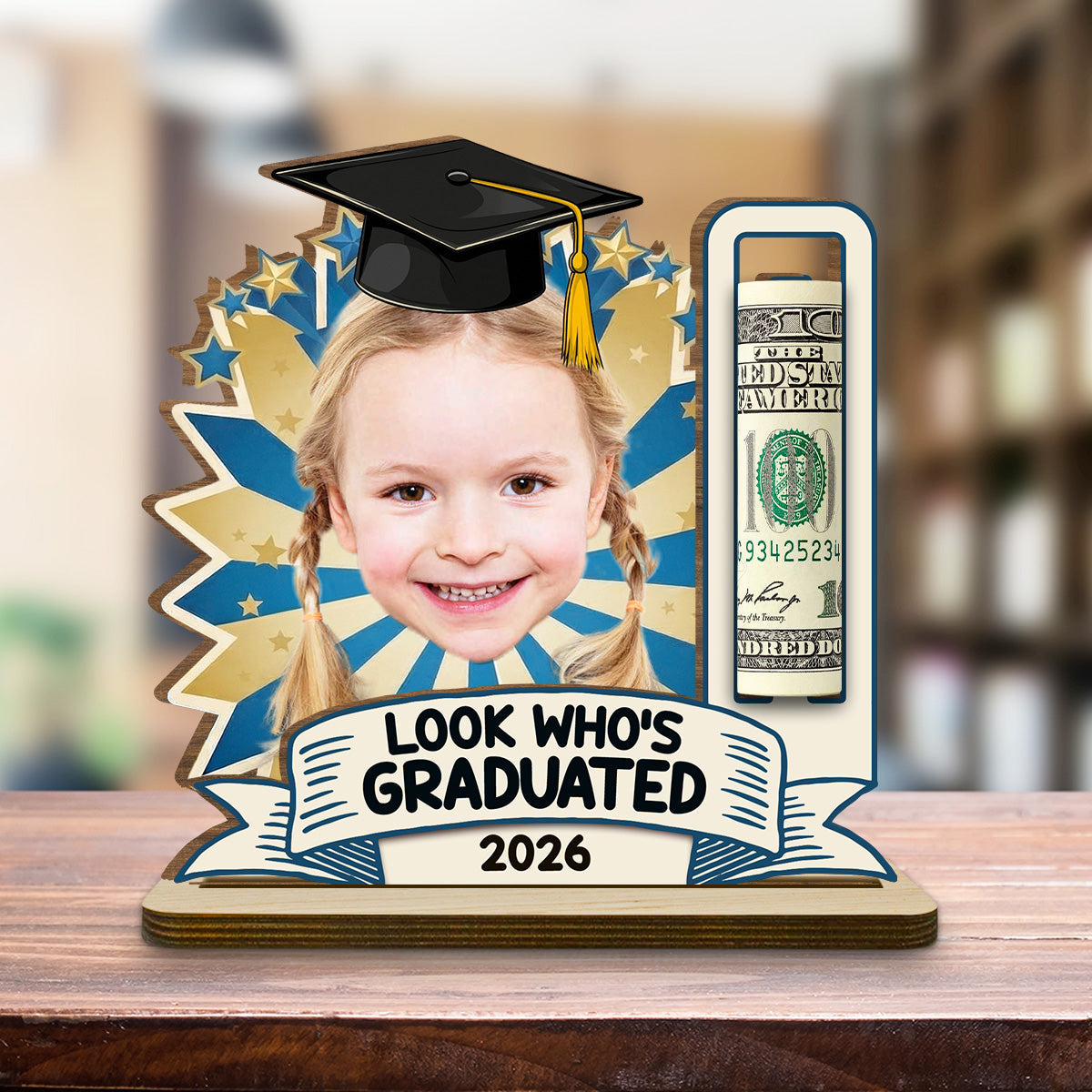 Graduation Gift Custom Vintage Childhood - Personalized Wood Plaque