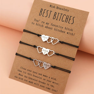 Best Sister/Friend Bracelets For 3