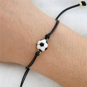 For football lovers sport Card Bracelets