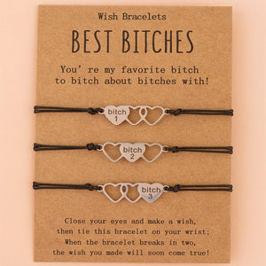 Best Sister/Friend Bracelets For 3