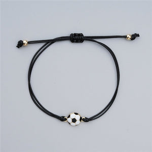 For football lovers sport Card Bracelets