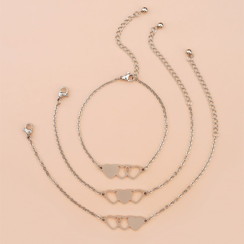 Sister Chain Bracelets For 3