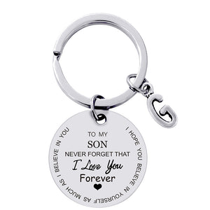 Gift For Son/Daughter- Letter Key Chain