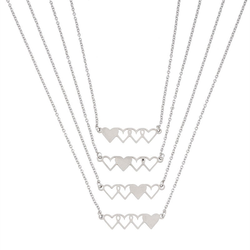 Sister Necklace For 4