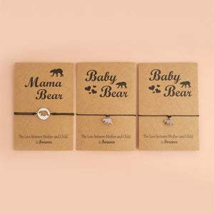 Mama Bear Card Bracelets For 2/3