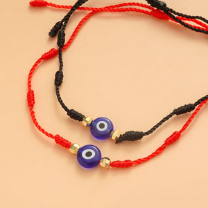 7 Knot Evil Eyе Lucky Card Bracelets