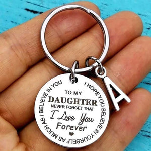 Gift For Son/Daughter- Letter Key Chain