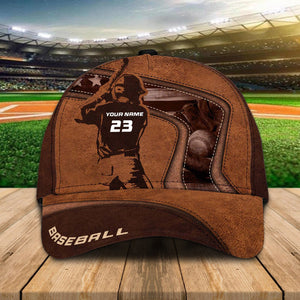 Personalized Baseball Player Back Classic Cap